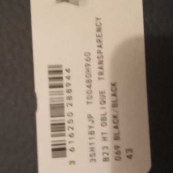 Doir B23 HT oblique Transparency 069 Black\black size 43 - Picture 4 of 5